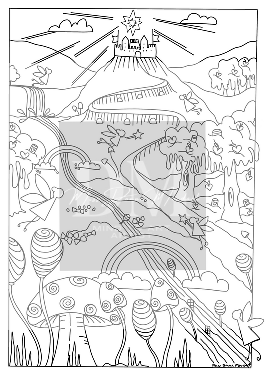 Download, pdf colouring pages. An act of kindness