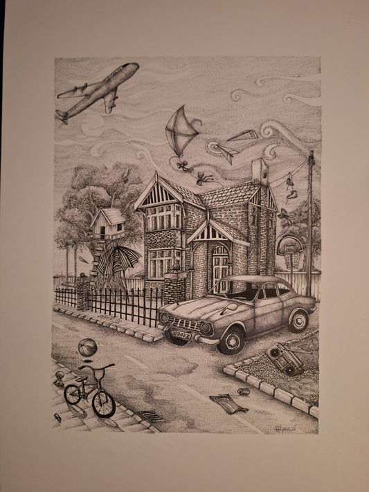 “Yesterdays playground” (awaiting acceptance for exhibit)