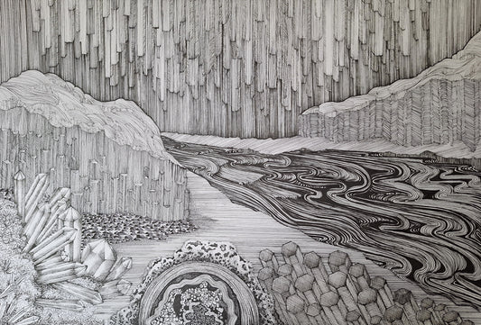 “Stones Flow” original