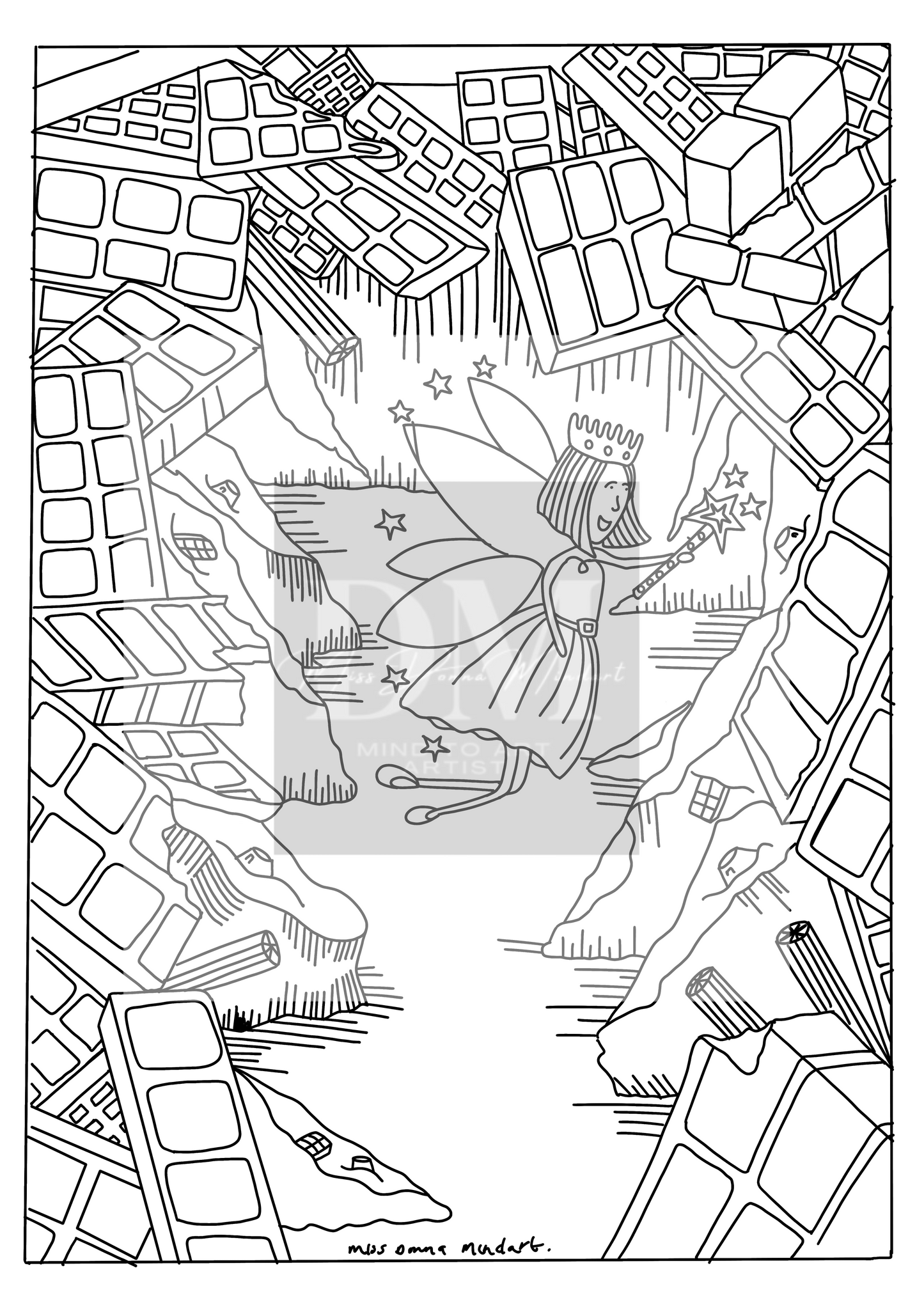 Download, pdf colouring pages. An act of kindness