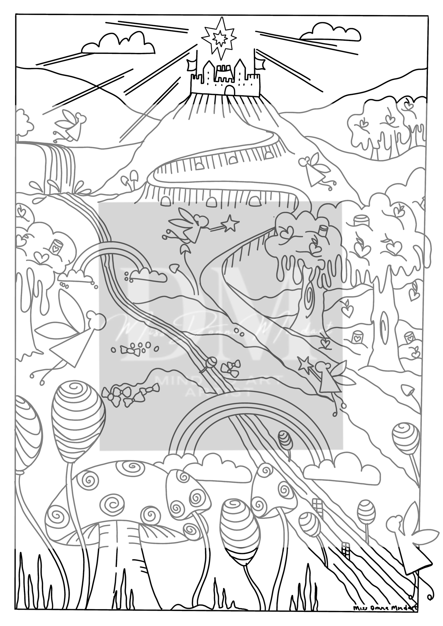 Download, pdf colouring pages. An act of kindness