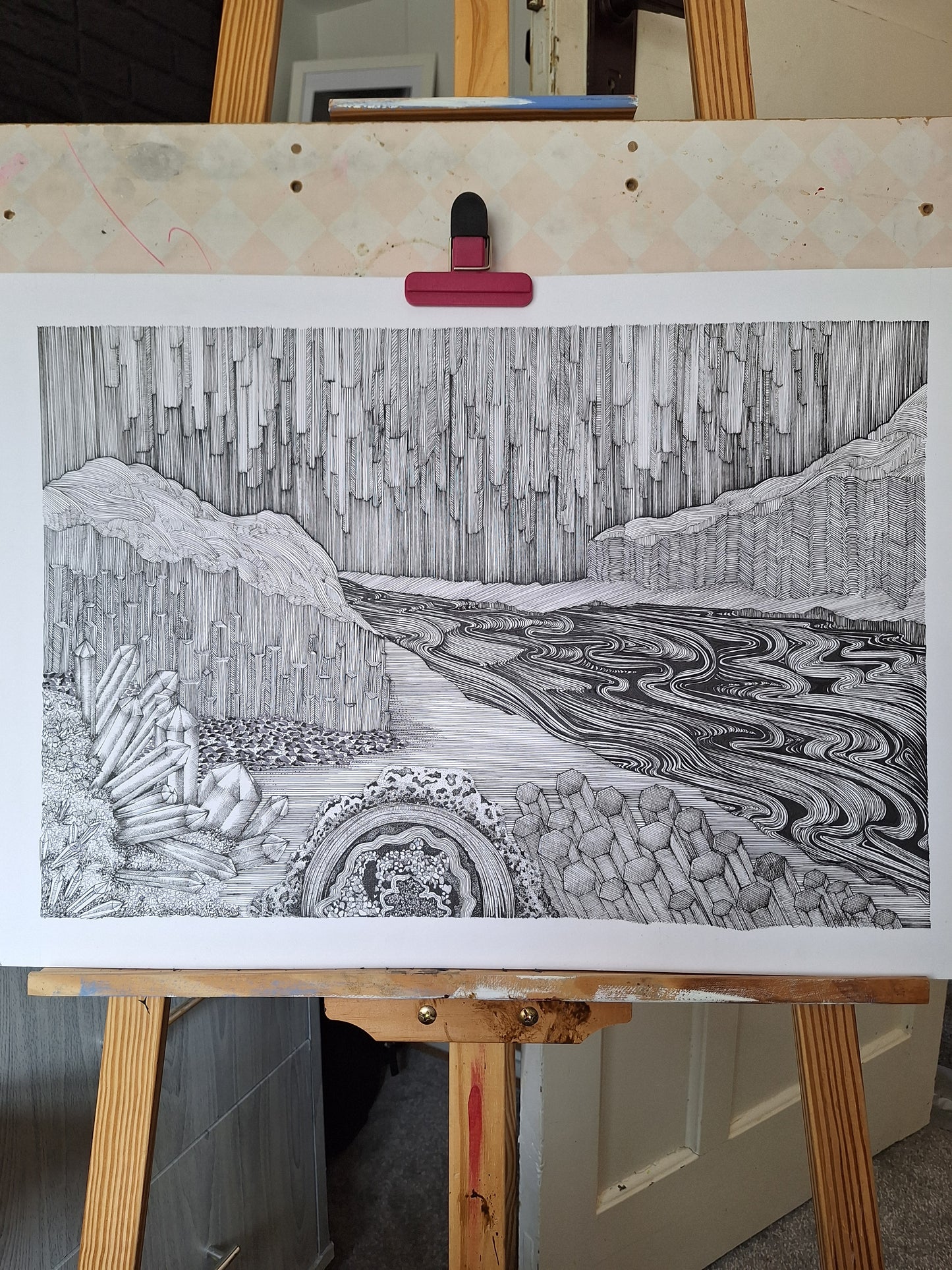 “Stones Flow” original